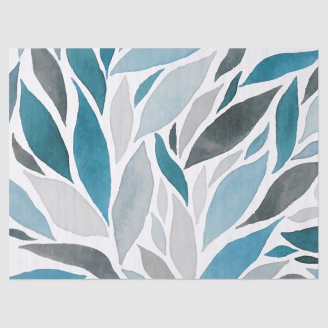 Papier Mousseline feuille d'arbre (Recto)