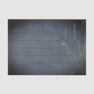 Papier Mousseline Feuille du modèle 18lb Decoupage de Manhattan
