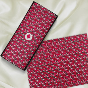 Papier Mousseline Feuilles d'érable sur un papier Arrière - plan de 