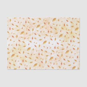 Papier Mousseline Feuilles Russe aquarelle chute