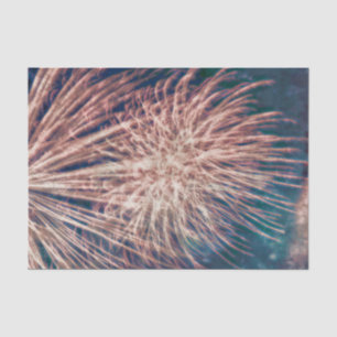 Papier Mousseline Feux d'artifice Jour de l'Indépendance Bleu-vert 4