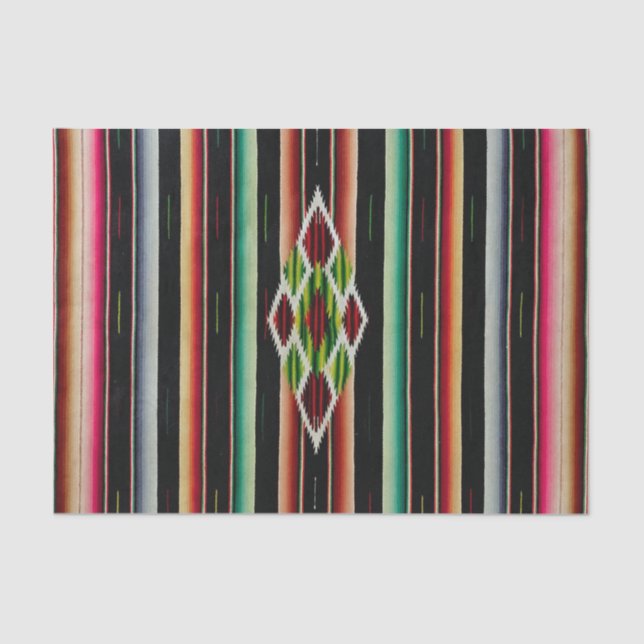 Papier Mousseline Fiesta espagnole traditionnelle couvrante (Recto)