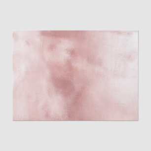 Papier Mousseline Fille glamour rose blush Baby Shower