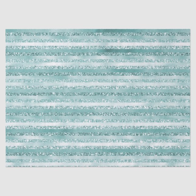 Papier Mousseline Fille Parties scintillant Glam Stripes Anniversair (Recto)