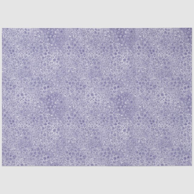 Papier Mousseline Fille Parties scintillant violet Empreinte de léop (Recto)