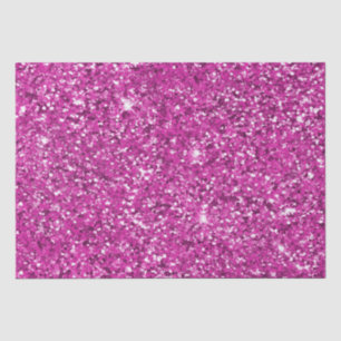 Papier Mousseline Fille rose brillante Parties scintillant