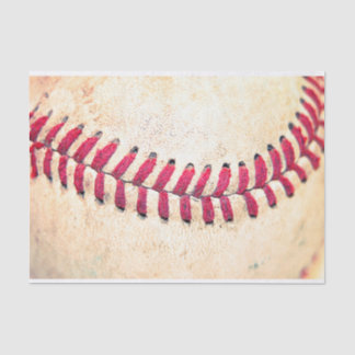 Papier Mousseline Fin vintage de base-ball vers le haut de photo