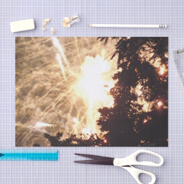 Papier Mousseline Fireworks 15 papier tissulaire (Artisanat)