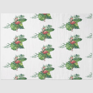 Papier Mousseline Flamant rose Tropical Vibes Series Design 10
