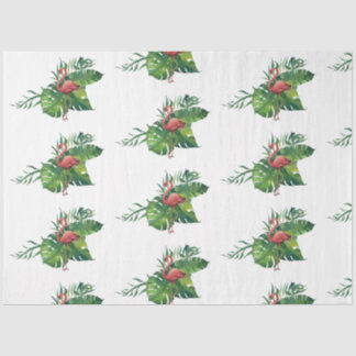 Papier Mousseline Flamant rose Tropical Vibes Series Design 10