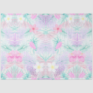 Papier Mousseline Flamingo Tropical Vibes Série Design 14