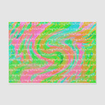 Flèche En Rose Et Vert