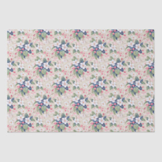 Papier Mousseline Fleur d'Apple (blanc d'albescent)