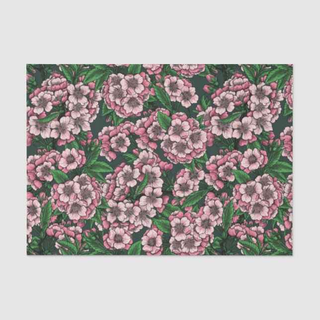 Papier Mousseline Fleur de cerisier 2 (Recto)
