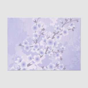 Papier Mousseline Fleur de cerisier pourpre