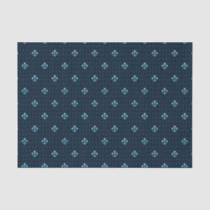 Papier Mousseline Fleur De Lis Pattern