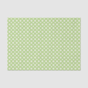 Papier Mousseline Fleur de marguerite verte