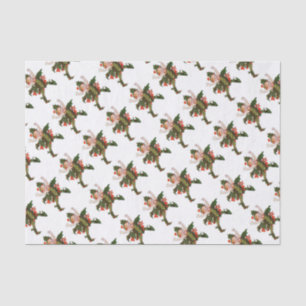 Papier Mousseline Fleur de Noël Holly Cute Funny Floral