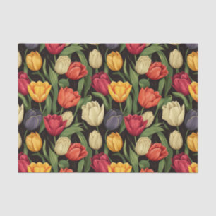 Papier Mousseline Fleur de Tulipe de Pâques