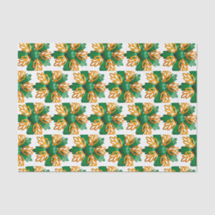 Papier Mousseline Fleur MOD Florale - Rétro Anniversaire Été 60s