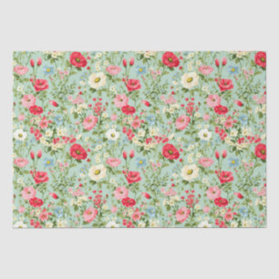 Papier Mousseline Fleur sauvage de pays anglais