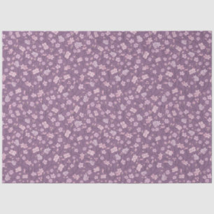 Papier Mousseline Fleurs asiatiques de jardin printanier pour la fêt