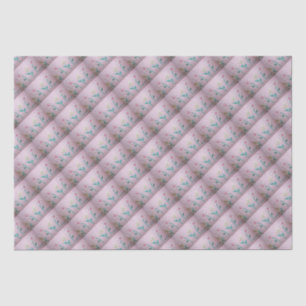 Papier Mousseline Fleurs courbées