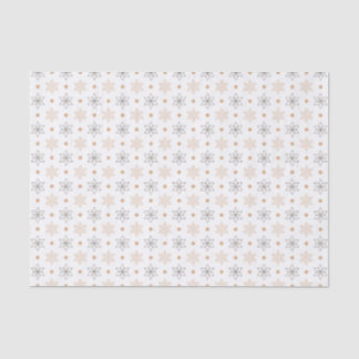 Papier Mousseline Fleurs d'art géométriques simples