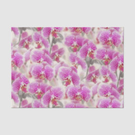 Papier Mousseline Fleurs d'orchidée