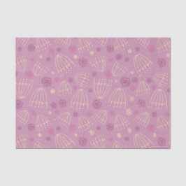Papier Mousseline Fleurs en dentelle de la Reine Anne dessinées sur