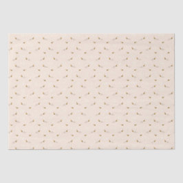 Papier Mousseline Fleurs marguerites et abeilles miel Enveloppement 