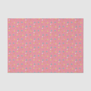 Papier Mousseline Fleurs tropicales