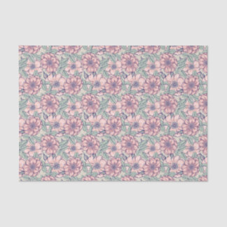 Papier Mousseline Floral - Frida