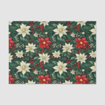 Floral Motif de Noël