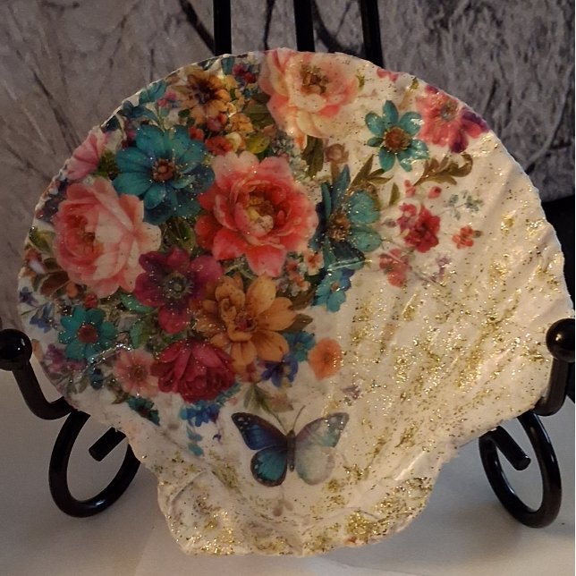 Papier Mousseline Florals & Butterflies  (Créateur téléchargé)