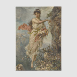 Papier Mousseline Flore alpine par Hans Zatzka