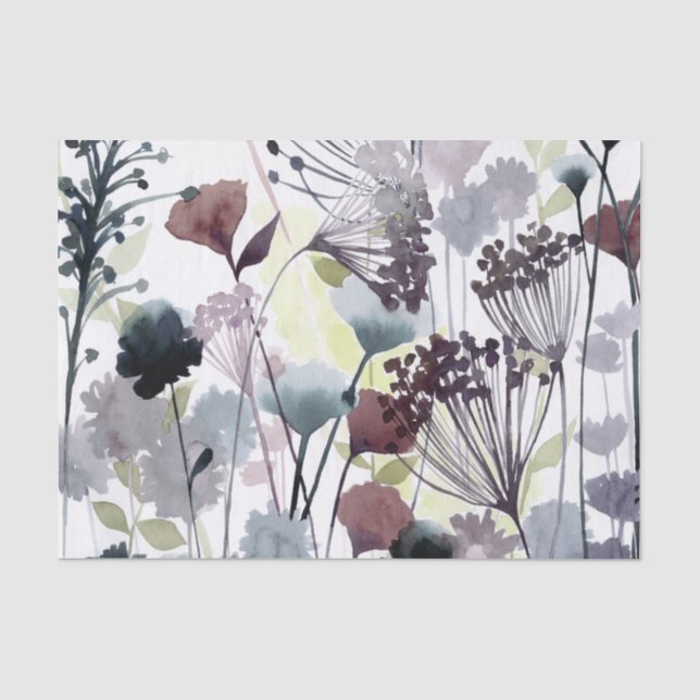 Papier Mousseline Florets II (Recto)