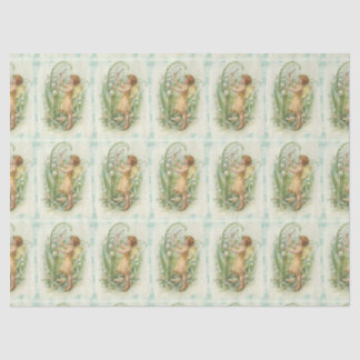 Papier Mousseline Flower and Fairy.