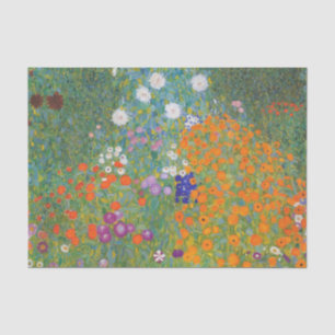 Papier Mousseline Flower Garden by Gustav Klimt