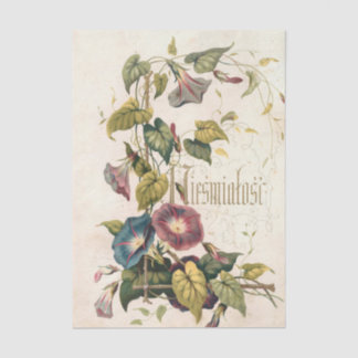 Papier Mousseline Flowers and Poems Pl. 10 by Maksymilian Fajans