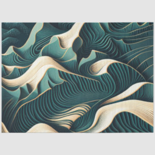 Papier Mousseline Flowing harmony