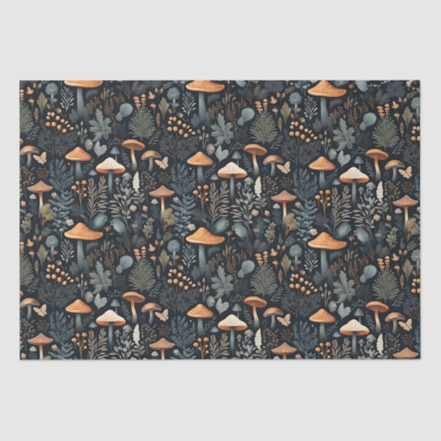 Papier Mousseline Forêt de Toadstool (Recto)