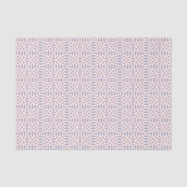 Papier Mousseline formes circulaires motif transparent (Recto)