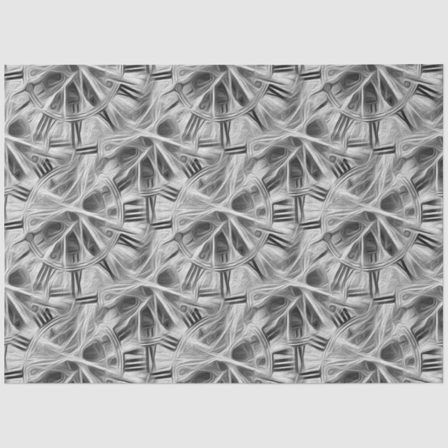 Papier Mousseline Fractale Steampunk (Recto)