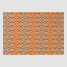 Fractale vibrante de la fleur orange
