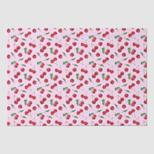 Papier Mousseline Fraîches Cerises Douces