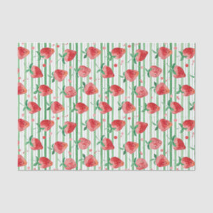 Papier Mousseline Fraise