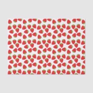 Papier Mousseline Fraise