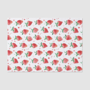 Papier Mousseline Fraise