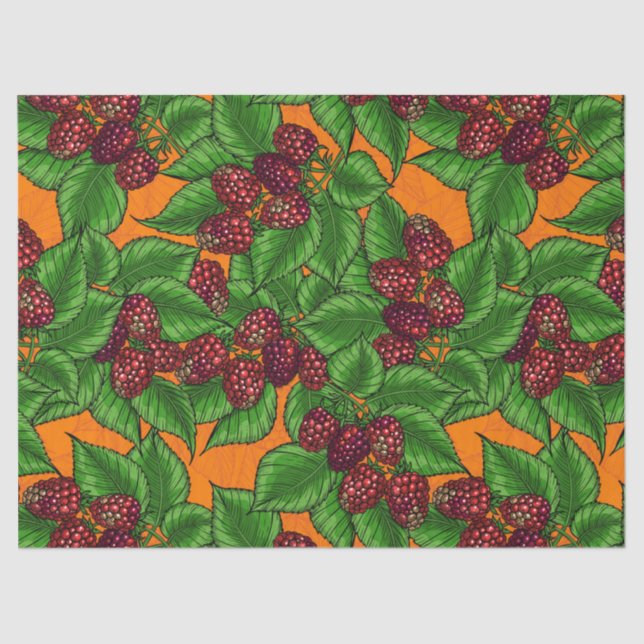 Papier Mousseline Framboise (Recto)